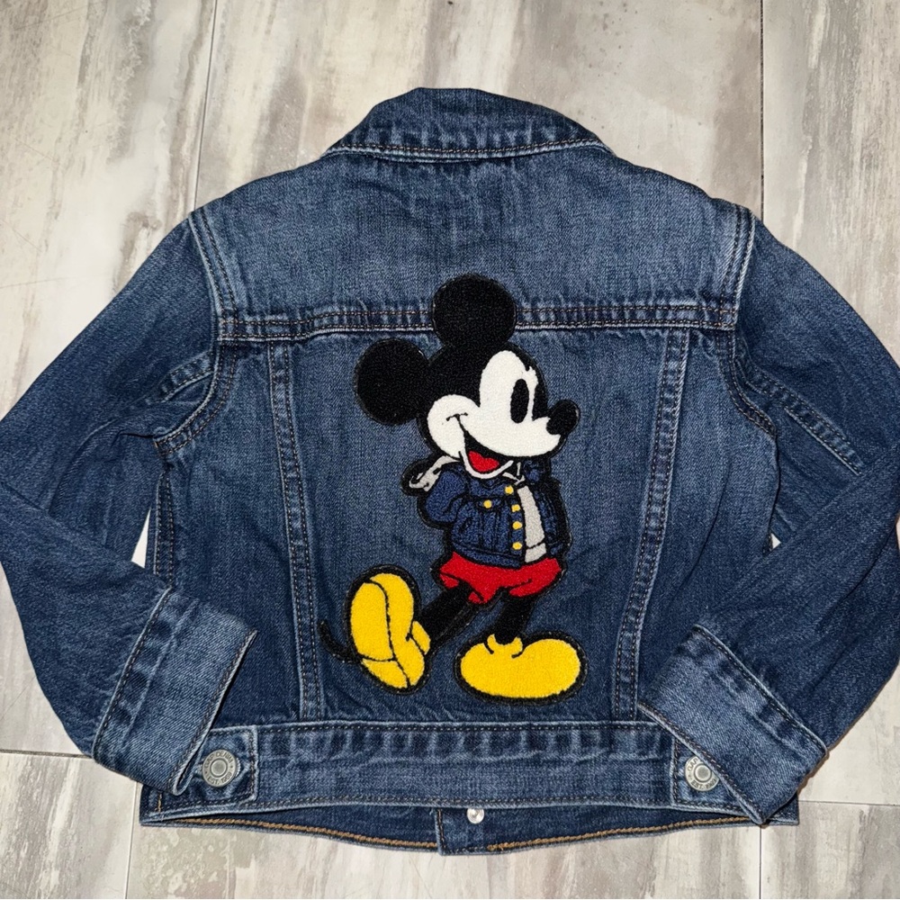 Gap Disney Kids Denim Jacket - Blue